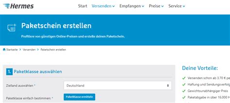 hermes online frankierung österreich